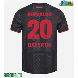 Bayer Leverkusen Alejandro Grimaldo #20 Hemmatröja 2025-26 Kortärmad